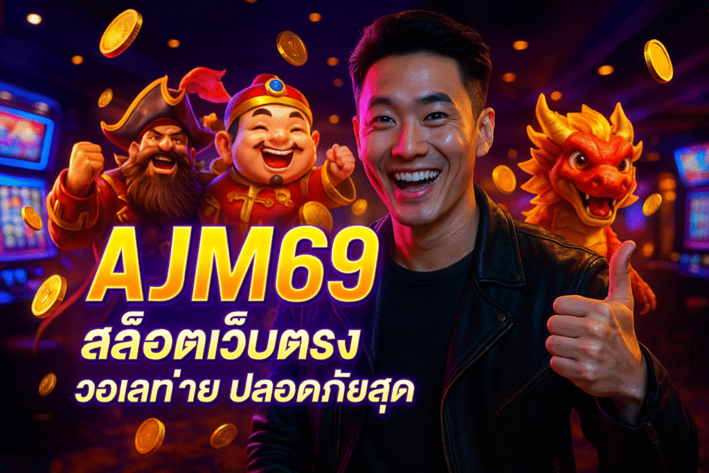 AJM69 สล็อตเว็บตรง วอเลทง่าย ปลอดภัยสุด
