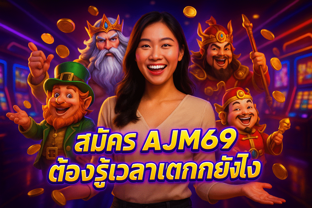 สมัคร AJM69 ต้องรู้เวลาแตกยังไง