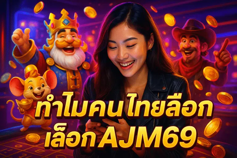 ทำไมคนไทยเลือกเว็บ AJM69
